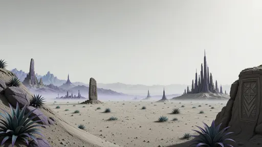 alien landscape background - realistic game material color texture