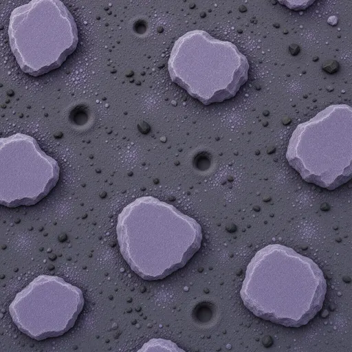 violet mineral soil - realistic game material color texture