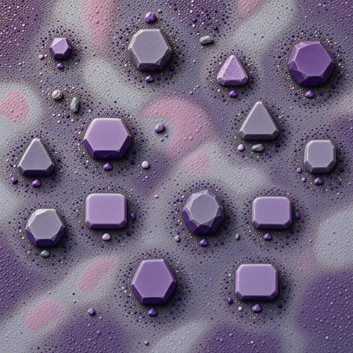 violet mineral soil - realistic game material color texture