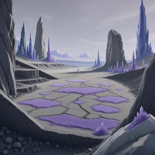 alien landscape background - realistic game material color texture