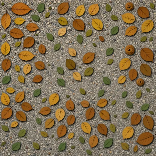 fine warm grey gravel - hand-painted game texture with readable brush shapes