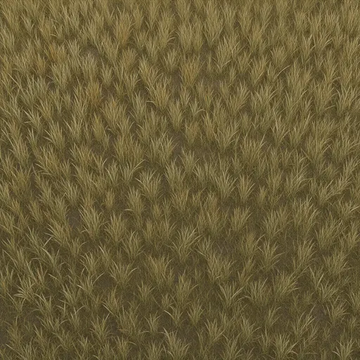 faded autumn grass - realistic game material color texture