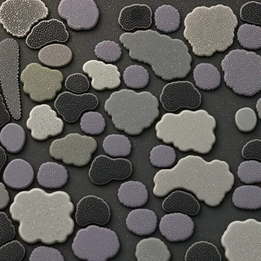 fine cave gravel - simplified stylized game art with clear material shapes
