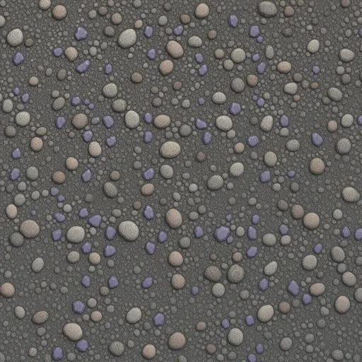 fine cave gravel - hand-painted game texture with readable brush shapes