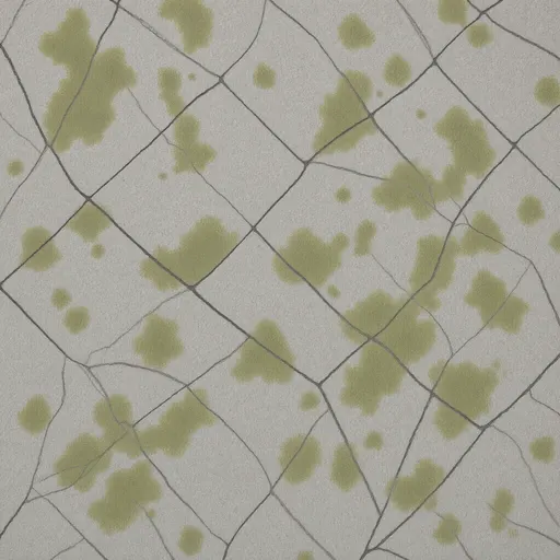 weathered limestone ground - simplified stylized game art with clear material shapes