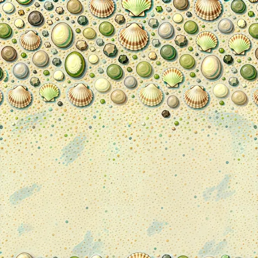 pale beach sand - hand-painted game texture with readable brush shapes