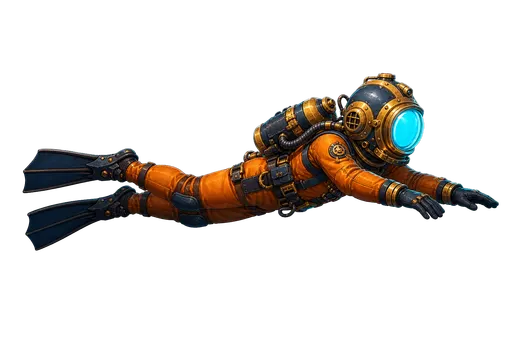 Diver Swim Alpha