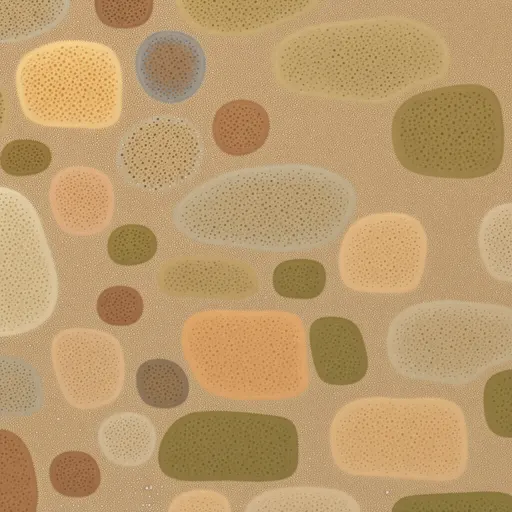 fine desert sand - hand-painted game texture with readable brush shapes