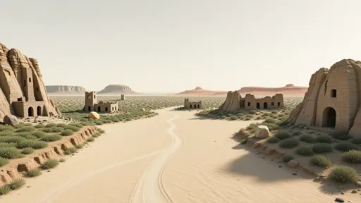 desert landscape background - realistic game material color texture