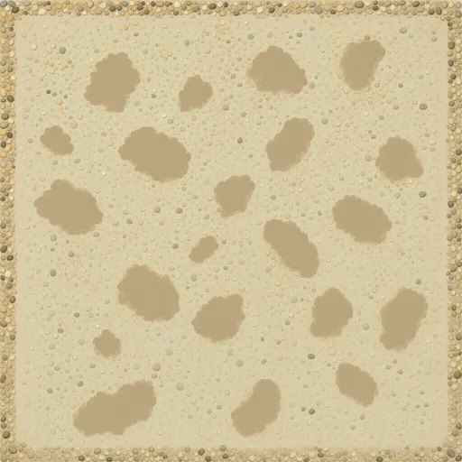 small sun-bleached pebbles - hand-painted game texture with readable brush shapes