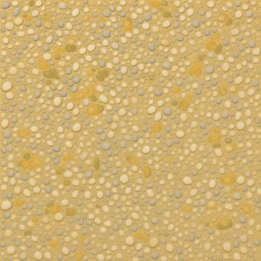 small sun-bleached pebbles - hand-painted game texture with readable brush shapes