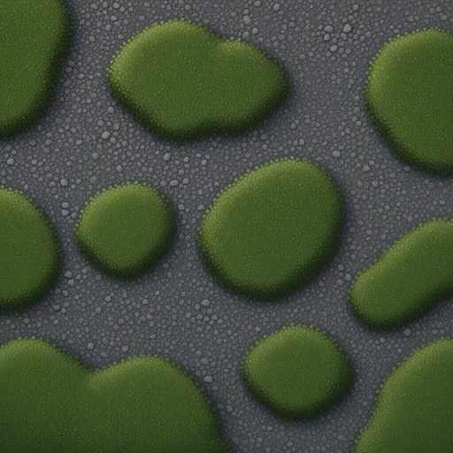 fine grey gravel - hand-painted game texture with readable brush shapes