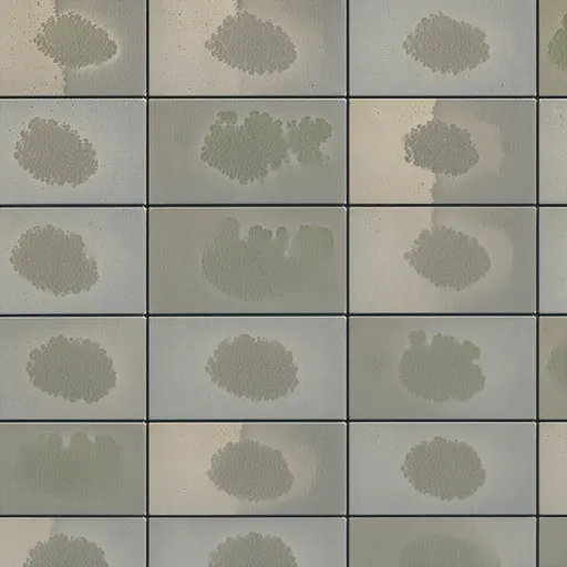 subtly stained concrete - simplified stylized game art with clear material shapes