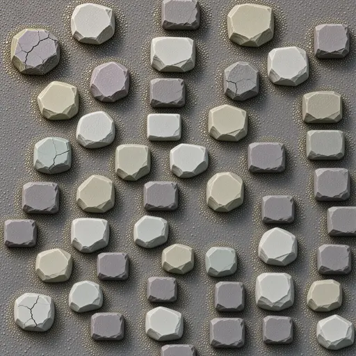 fine grey rubble - realistic game material color texture