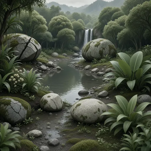 jungle landscape background - realistic game material color texture