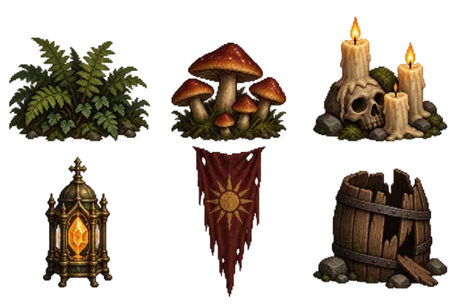 Abbey Props - Six-Cell Atlas