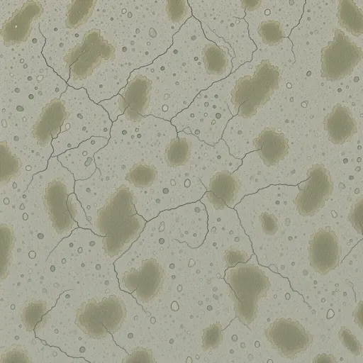 weathered limestone ground - hand-painted game texture with readable brush shapes