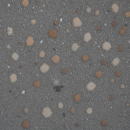 fine warm grey gravel - realistic game material color texture
