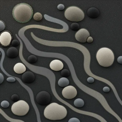 cooled volcanic ash - realistic game material color texture