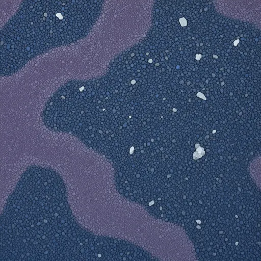 blue fine gravel - realistic game material color texture