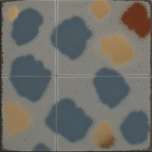subtly stained concrete - hand-painted game texture with readable brush shapes
