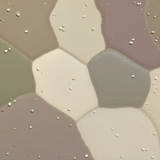wet compact sand - simplified stylized game art with clear material shapes