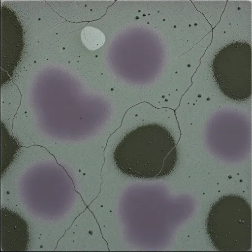 subtly stained concrete - simplified stylized game art with clear material shapes