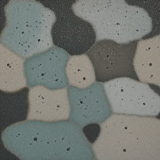 fine cave gravel - hand-painted game texture with readable brush shapes