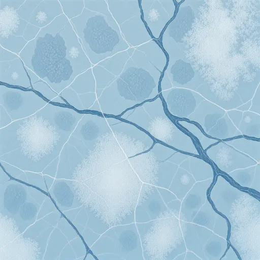 frosted blue ice - realistic game material color texture