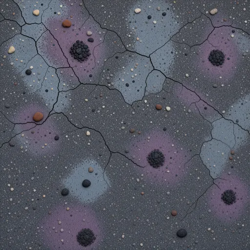 dusty asphalt - realistic game material color texture