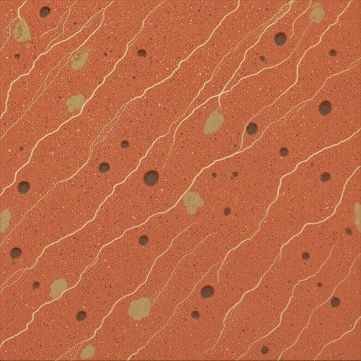 red sandstone grit - simplified stylized game art with clear material shapes