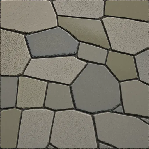 weathered limestone ground - realistic game material color texture