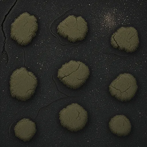 dark peat soil - realistic game material color texture
