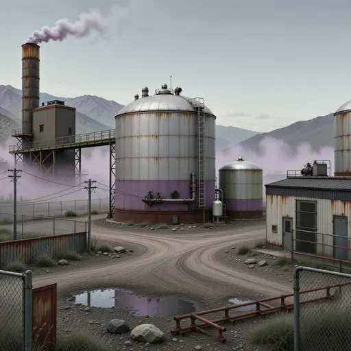 industrial landscape background - realistic game material color texture