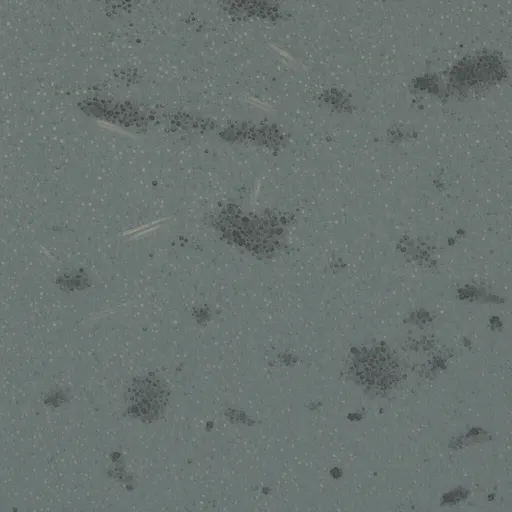 dusty asphalt - hand-painted game texture with readable brush shapes
