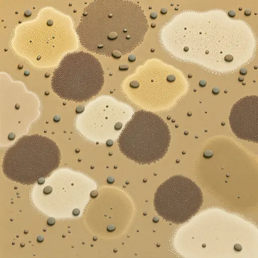 fine desert sand - hand-painted game texture with readable brush shapes