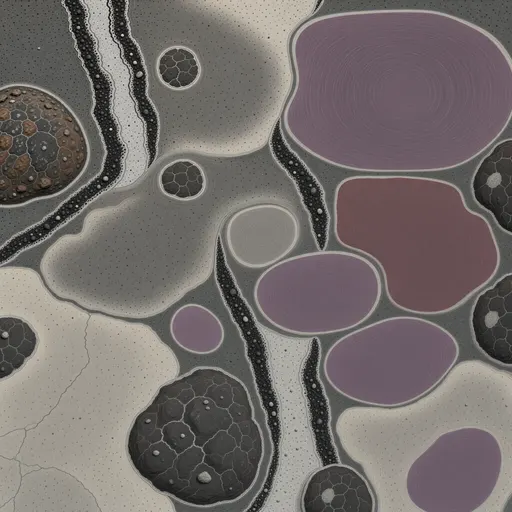cooled volcanic ash - realistic game material color texture