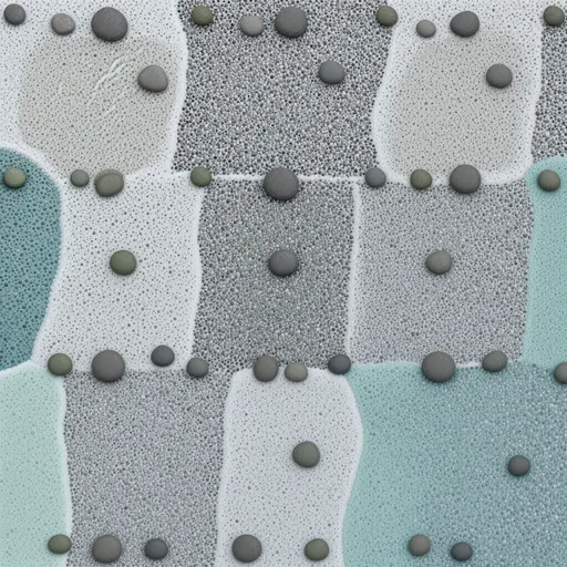 compact snowy gravel - realistic game material color texture