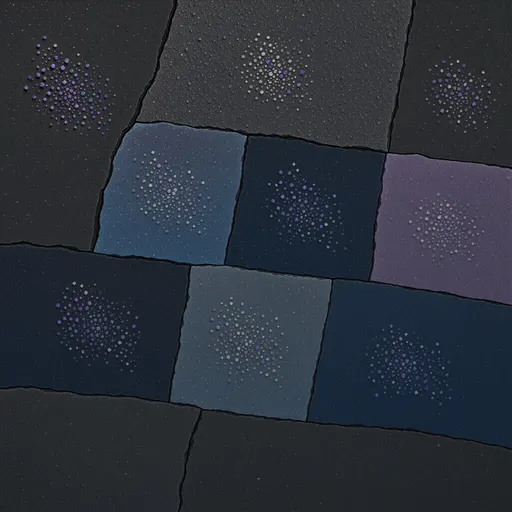 dark alien basalt - realistic game material color texture