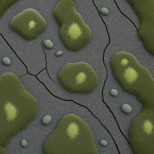 fine grey gravel - realistic game material color texture