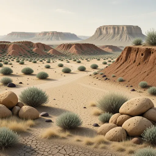 desert landscape background - realistic game material color texture