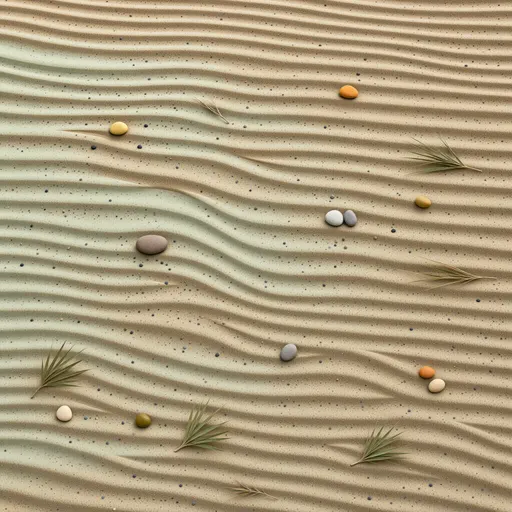 fine desert sand - hand-painted game texture with readable brush shapes