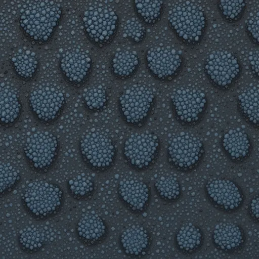 blue fine gravel - hand-painted game texture with readable brush shapes