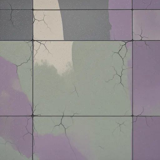 subtly stained concrete - simplified stylized game art with clear material shapes