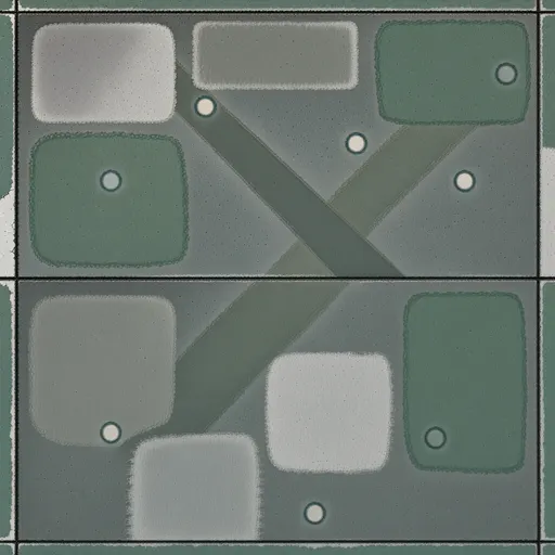 subtly stained concrete - hand-painted game texture with readable brush shapes