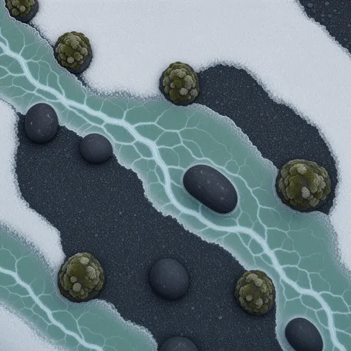 dark exposed rock - realistic game material color texture