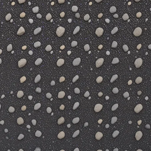 fine cave gravel - realistic game material color texture