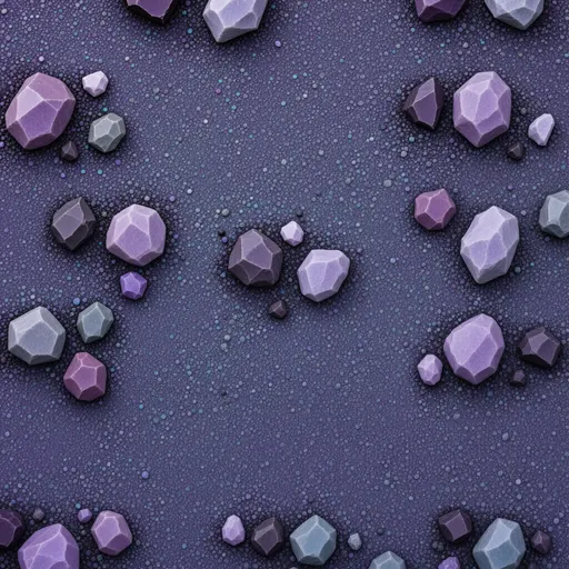 violet mineral soil - realistic game material color texture