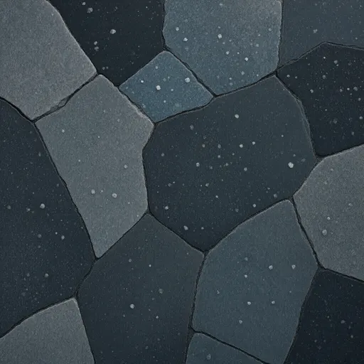 damp dark stone - realistic game material color texture