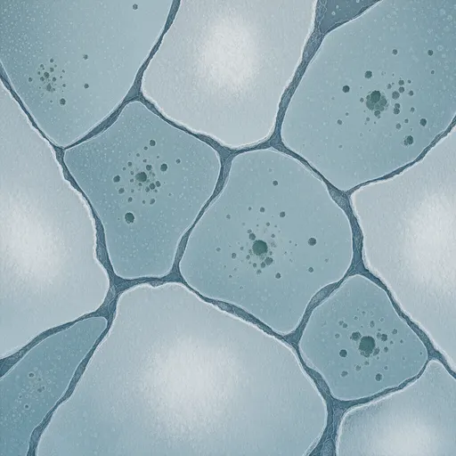 frosted blue ice - realistic game material color texture